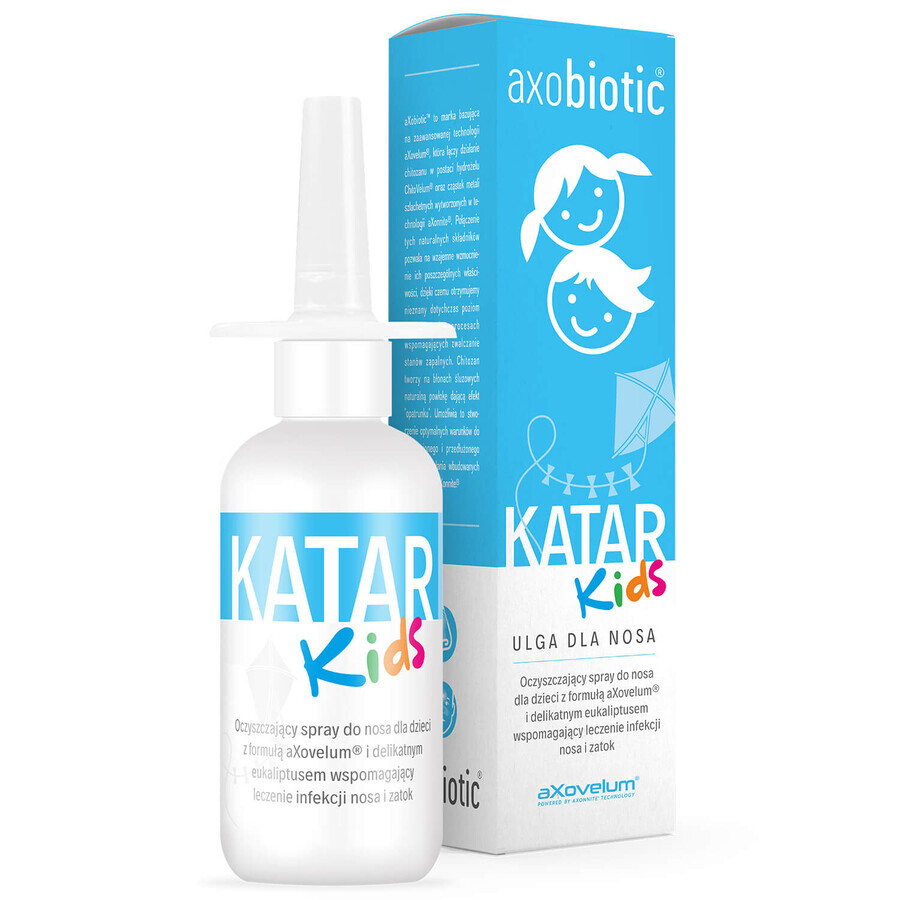 Axobiotic Catarrh Kids neusspray voor kinderen vanaf 1 jaar, 30 ml