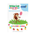 Yummy Yummy healthy lollipop, assorted flavors, 7 pieces + free coloring book