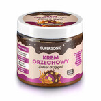 Set supersónico, crema de nueces, chocolate y caramelo aromatizado con trocitos de nuez, 2 x 160 g