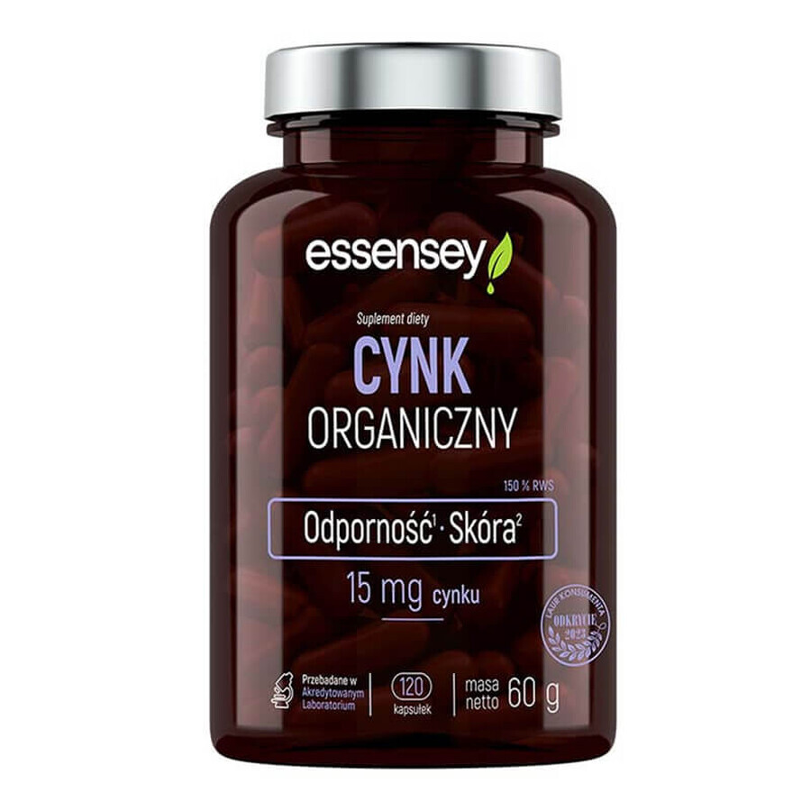 Essensey Bio Zink, 120 capsules