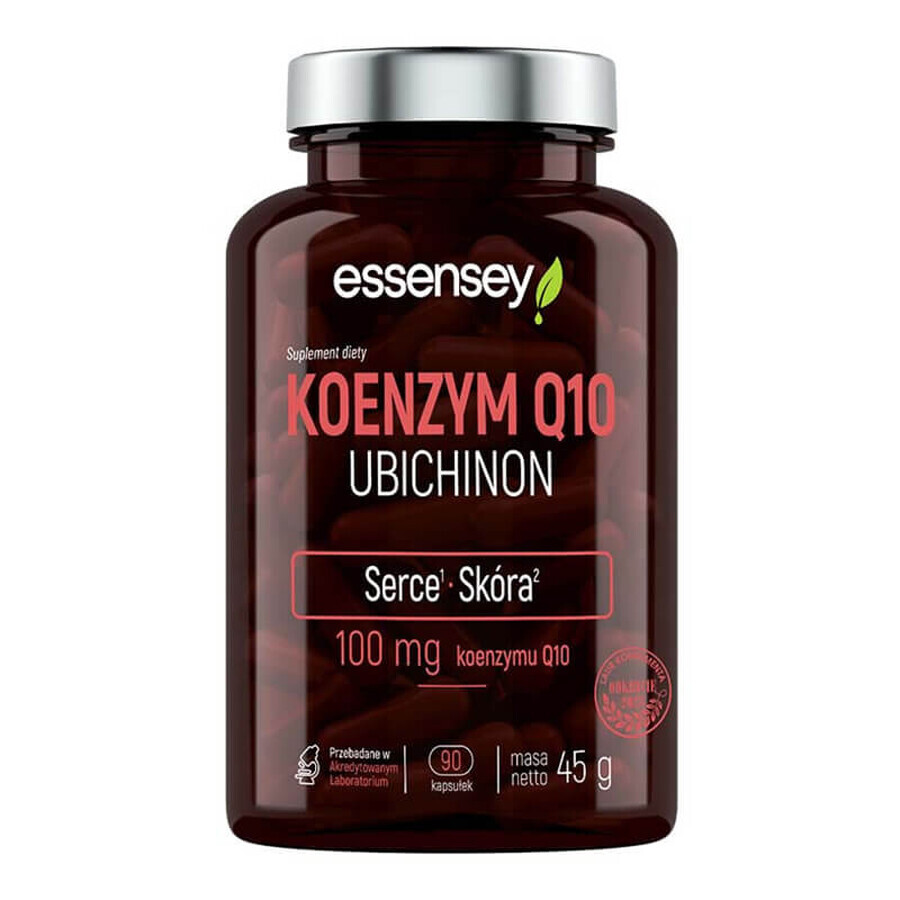 Essensey Co-enzym Q10 Ubiquinone, 90 capsules