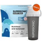 Supersonic Wholesome Smart Meal, vanille-ijssmaak met wilde aardbeien, 1,3 kg + shaker, 700 ml gratis