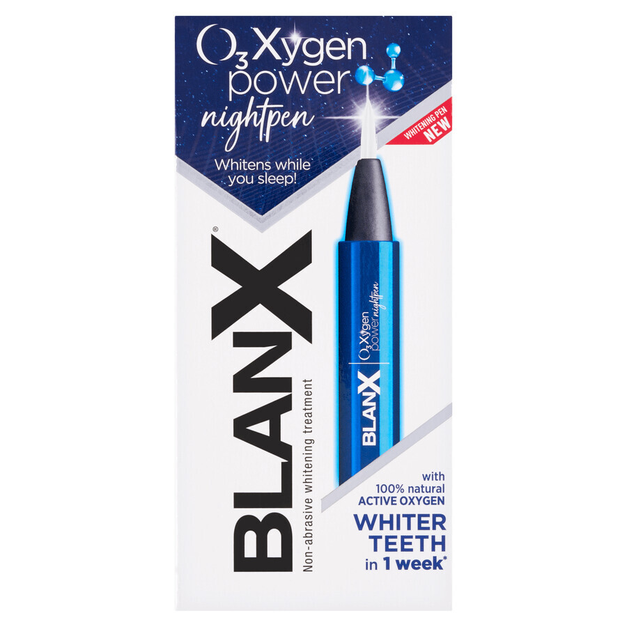 BlanX O3Xygen Power Nightpen, tandbleekbehandeling, 2,5 ml