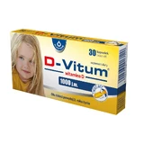 D-Vitum 1000 IE, vitamine D voor kinderen vanaf 1 jaar, 30 draaidopcapsules