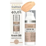 Snailmed Pure Snail Mucus 40%, crema BB regeneradora, tono claro, 30 ml