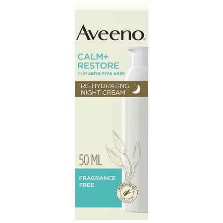 veeno Calm+ Restore vochtherstellende nachtcrème 50 ml