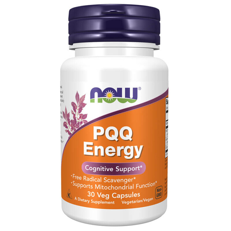 Now Foods PQQ Energy, 30 gélules