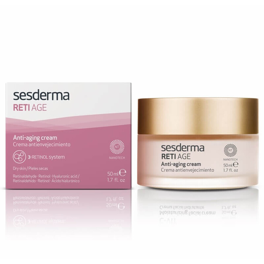 Sesderma Reti-Age Kit, anti-aging face cream 50 ml + anti-aging face serum 30 ml