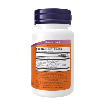 Now Foods UC-II, collageen type II, 60 plantaardige capsules