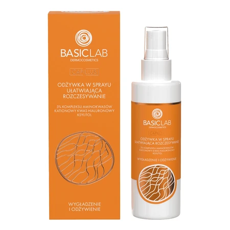 BasicLab Capillus, conditioner-spray for easy detangling, 150 ml
