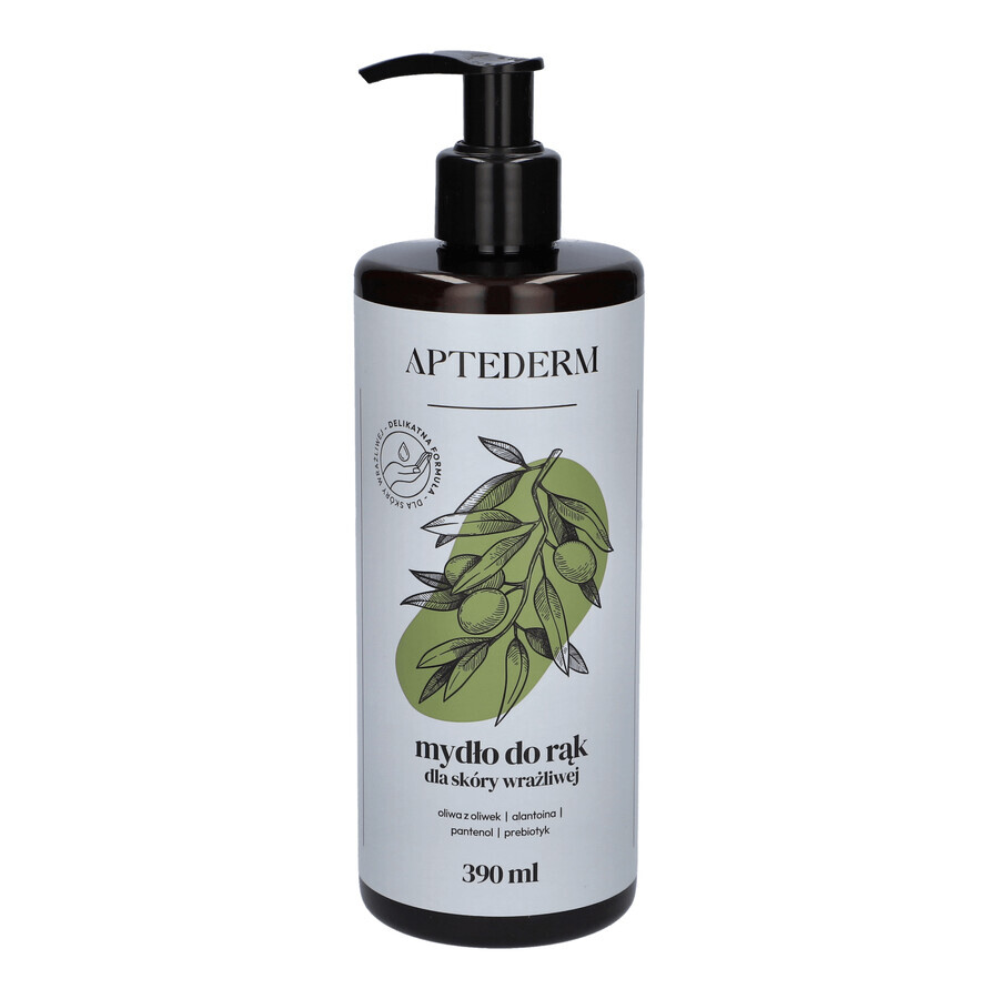 Aptederm handzeep voor gevoelige huid, 390 ml