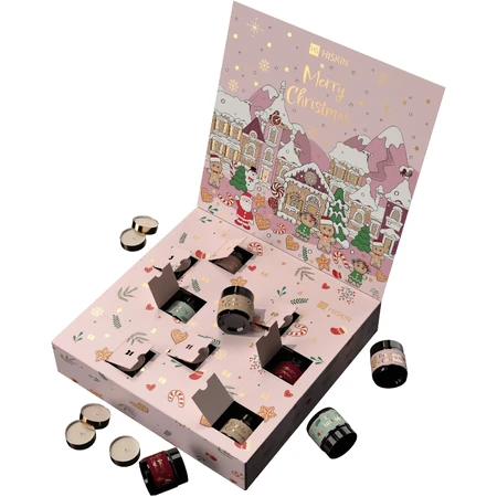 HiSkin Advent Calendar Set, 24 Soy Candles, HiSkin Sp.