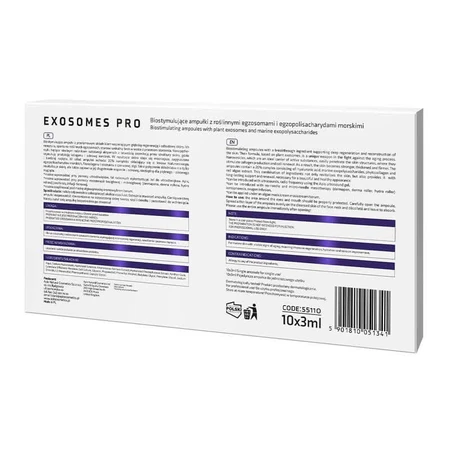 Exosomes Pro biostimulating concentrated vials with plant exosomes, 10 vials x 3 ml, Apis