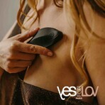 YESforLOV Lov Touch, vibrador de masaje clitoriano, negro