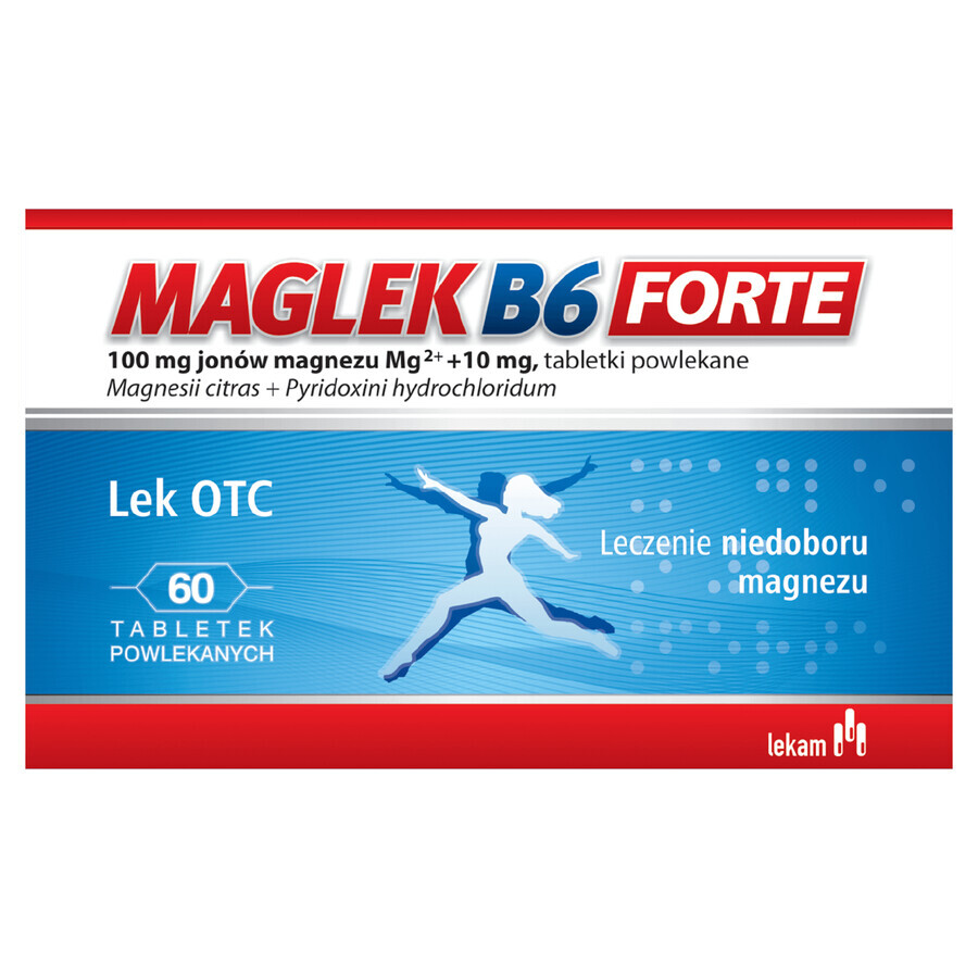 Maglek B6 Forte 100 mg+10 mg, 60 compresse rivestite con film