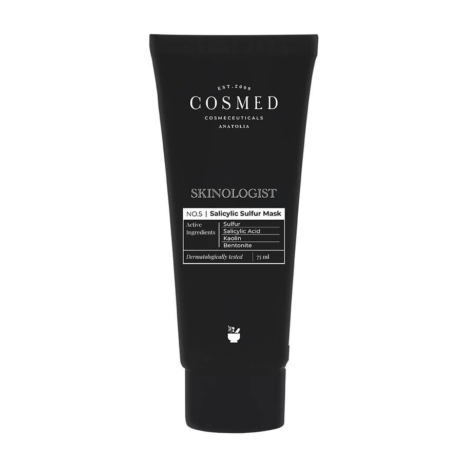 Cosmed Skinologist, diepreinigend salicylzwavelhoudend masker, 75 ml