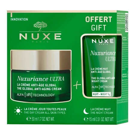 Nuxe Nuxuriance Ultra set, day cream 50 ml + night cream 15 ml