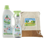 Frosch Baby set, wasconcentraat 1500 ml + vlekkenspray 500 ml + gratis rugzak