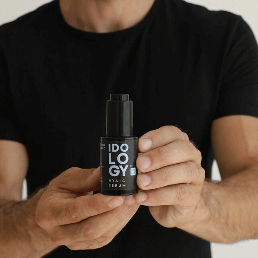 Ido Lab Idology Hya+C Anti-rimpel en hyperpigmentatie serum voor mannen, 30 ml