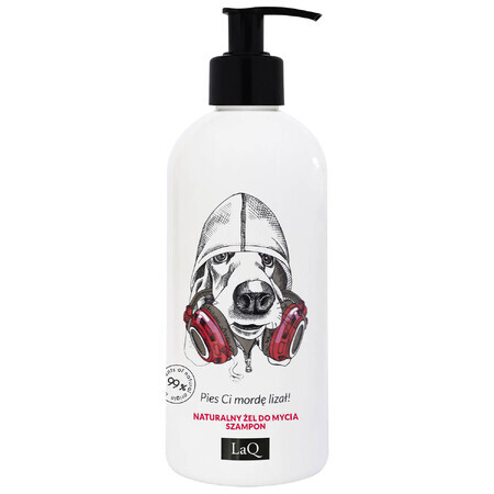 LaQ 2 en 1 Gel Limpiador y Champú, Perro, 300 ml