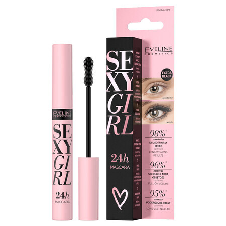 Eveline Cosmetics Sexy Girl volumizing mascara, 10 ml