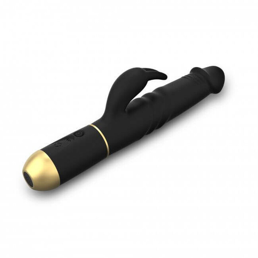 Dorcel Furious Rabbit 2.0, vibrador conejo, negro