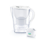 Brita Marella, kan met filter 2,4 l, wit + Maxtra Pro Pure Performance filter, 1 st