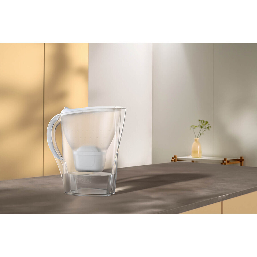 Brita Marella, kan met filter 2,4 l, wit + Maxtra Pro Pure Performance filter, 1 st