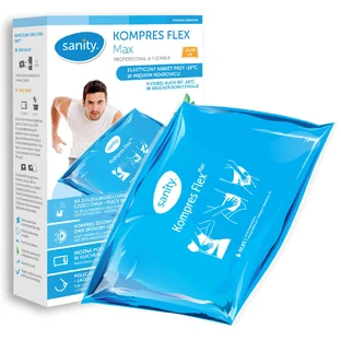 Sanity Flex, gel compress in bag, max, 19 cm x 30 cm, 1 pc Packaging DEFECTIVE