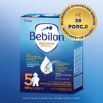 Set Bebilon Advance Pronutra 5 Junior, voedzame melkvoeding voor peuters, 2 x 1000 g + Mustela vochtige doekjes, 60 stuks gratis