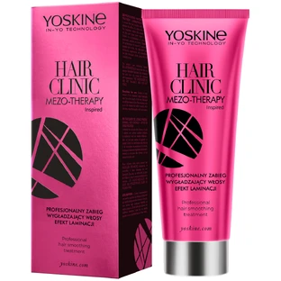 Yoskine Hair Clinic Mezo-Therapy Profesjonalny zabieg wygładzający włosy - efekt laminacji, 200 ml