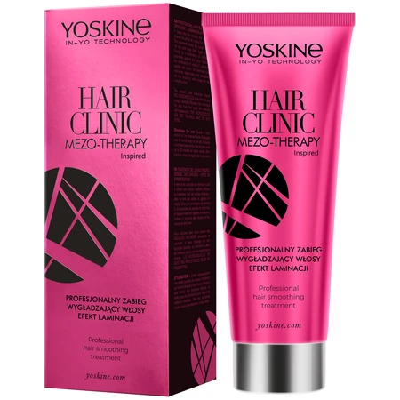 Yoskine Hair Clinic Mezo-Therapy Profesjonalny zabieg wygładzający włosy - efekt laminacji, 200 ml: ceny i cechy