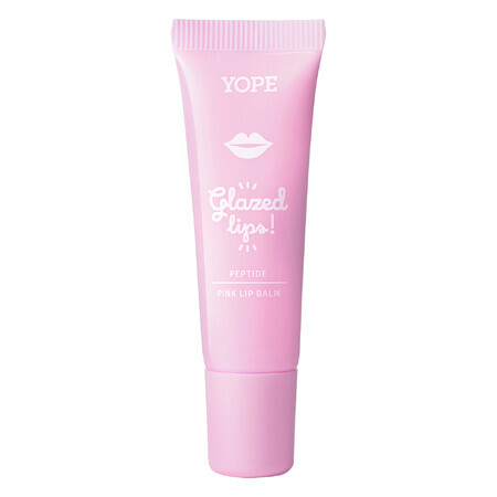 Yope Creamy Glazed lips, bálsamo labial con péptidos, caramelos cremosos, 9 ml