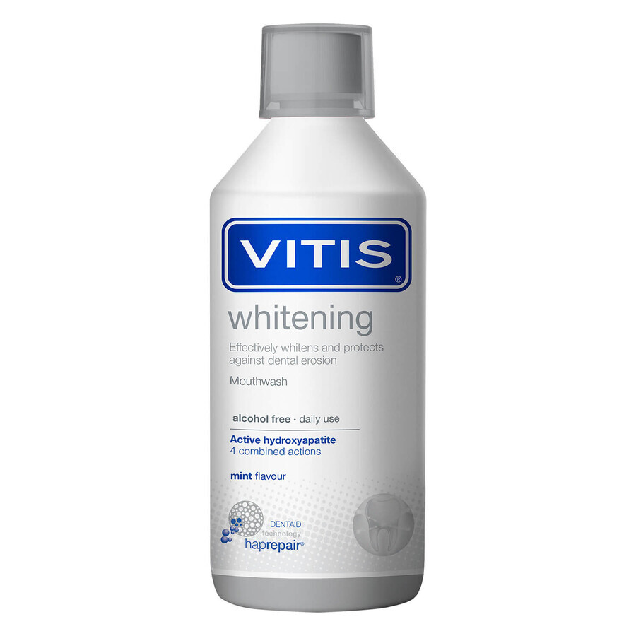 Vitis Whitening Kit, mouthwash 500 ml + toothpaste 100 ml