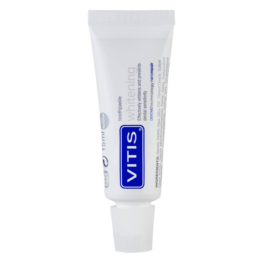 Vitis Whitening Kit, mouthwash 500 ml + toothpaste 100 ml