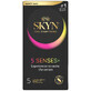 Unimil Skyn 5 Senses+, latexvrije condooms, 5 stuks