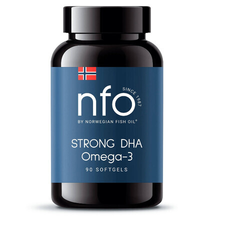 NFO Strong DHA Omega 3, 90 gélules me