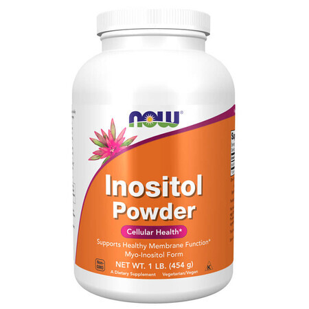 Now Foods Inositol, polvo, 454 g