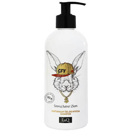 LaQ, gel de spălare și șampon 2 în 1, Rabbit, 300 ml