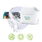 Brita Aluna, jarra con filtro 2,4 l, blanca + filtro Maxtra Pro Pure Performance, 1 ud.