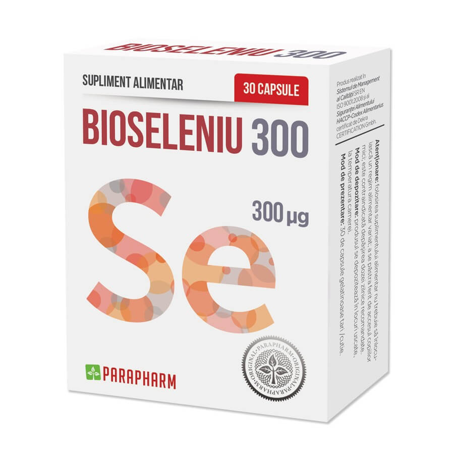 Bioselenium 300, 30 gélules, Parapharm