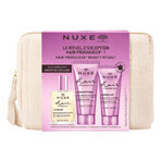 Nuxe Haar Prodigieux set, voedend masker, 30 ml + glans shampoo, 50 ml + glans conditioner, 30 ml + make-up tasje