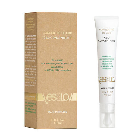 YESforLOV, gel concentrat CBD, 15 ml