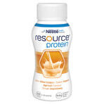 Resource Protein, nutritional supplement, apricot flavor, 4 x 200 ml