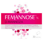 Femannose N, D-mannose, 30 sachets