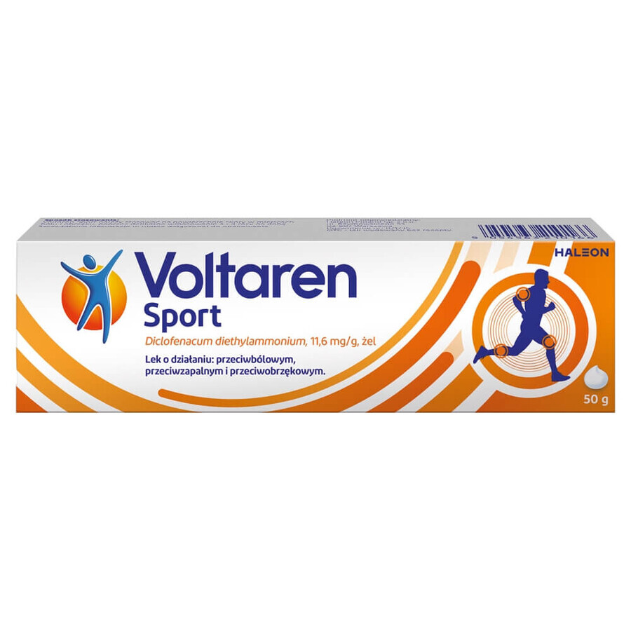 Voltaren Sport 11,6 mg/g, gel, 50 g