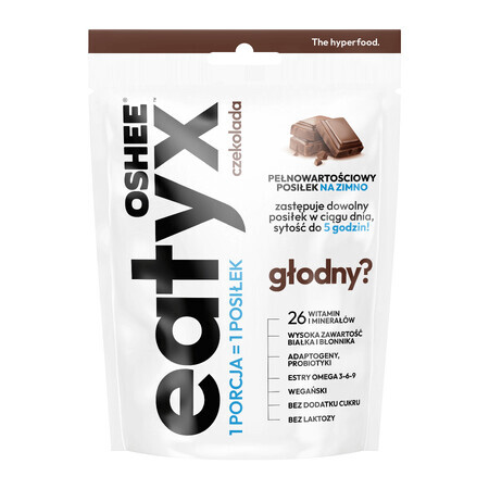 OSHEE Eatyx, cold meal powder, vegan, chocolate 90 g