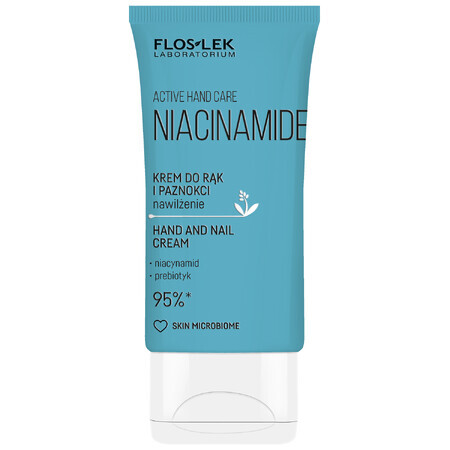 Floslek Laboratorium Niacinamide hand- en nagelcrème, 50 ml