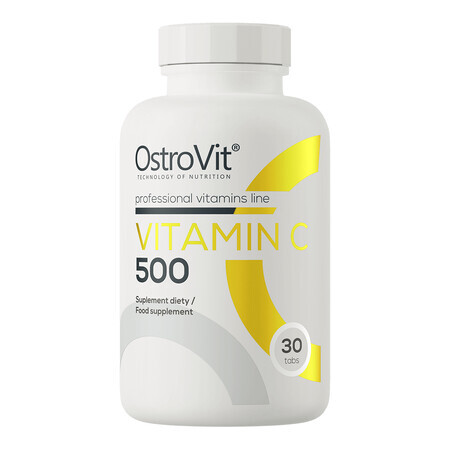 OstroVit Vitamina C 500 mg, 30 comprimate