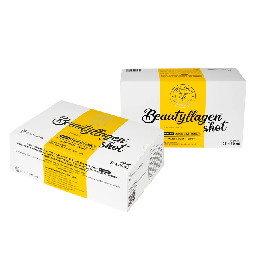 Beautyllagen, shot, 30 x 30 ml CONTAMINATED PACKAGING